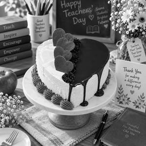 Teacher'S Day Special Chocolate Cake [500 Gms]