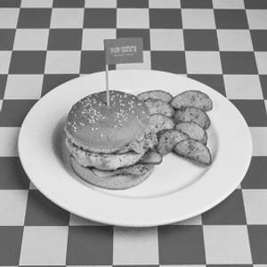 Grilled Chicken Burger