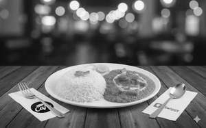 Paneer Makhni With Plain Rice