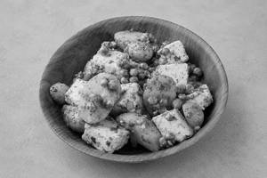 Aloo Matar Paneer Chaat