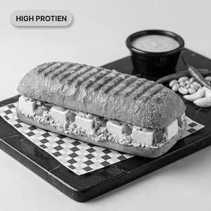 Thecha Paneer Panini Grilled Sandwich