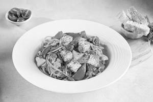 Herbed Chicken Spaghetti alla Pomodoro
