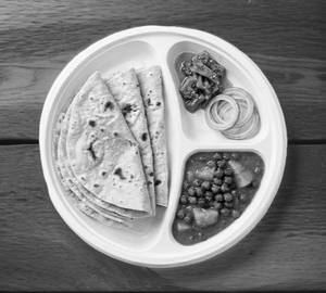 Roti/Phulke Meal (4 Pcs With Choice Of Sabji)
