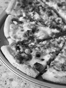 Corn And Chicken Pizza