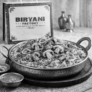 Mushroom Masala Biryani
