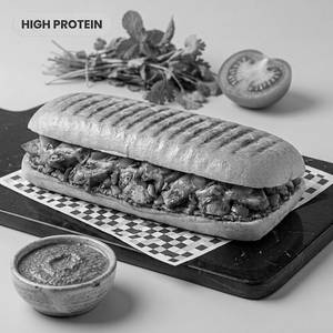 Chicken Tikka Panini Grilled Sandwich