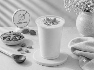 No Sugar Roasted Almond Ice Cream Milk Shake - (300 Ml)