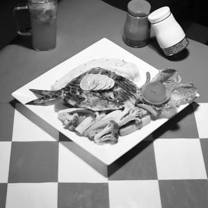 Hot N Spicy Whole Grilled Pomfret