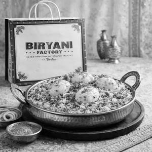 Tawa Masala Egg Biryani(2pcs.)