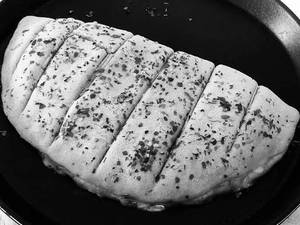 Stuff Chicken Keema Garlic Bread