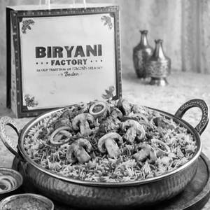 Lucknawi Mushroom Biryani