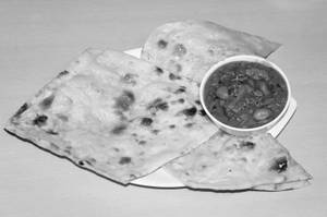 Half Mushroom Curry + 2 Butter Naan