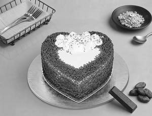 Red Velvet Bento Heart Shape Cake (~250gm)