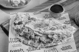 Mushroom and Cheese Omelette