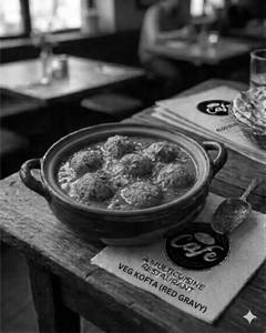 Veg Kofta (red Gravy)