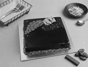 Belgium Chocolate Square Cake