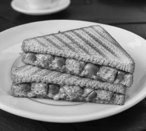 Mushroom masala sandwich