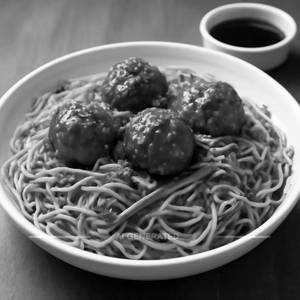 Veg Manchurian Noodles