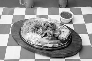 Grilled Prawn Sizzler