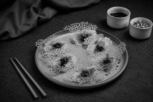 Non-veg Pan Fried Gyozas ( 6 Pcs )