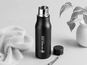 Classic Ss Water Bottle -black Matte 750ml