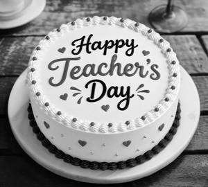 Happy Teacher’s Day Cake ( Butterscotch 500 grams)