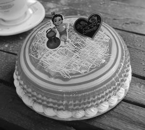 Eggless Janmashtami Fruit Kanha Special Cake
