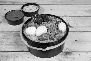 Mutton Bucket Biriyani (3 Nos)