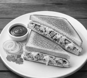 Cheese Chicken Bread Omelette