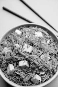 Paneer schezwan Rice