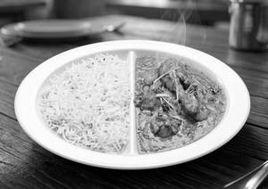 Home Style Chicken Curry With Steamed Rice