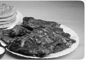 Full Honey Al Faham Chicken+4 Kerala Paratta