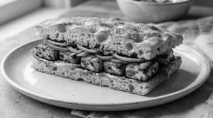 Tandoori Paneer Focaccia Sandwich