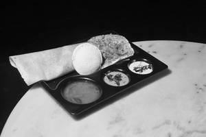 Mini Uttapam, Mini Masala Dosa, Idli (2 Pcs.)