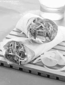 Makhani paneer wrap