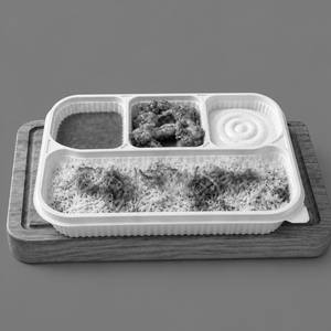 Chicken meal tray