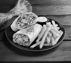 Chicken Shawarma with French Fries