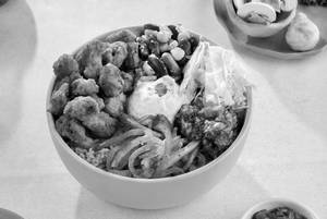 Mushroom Crunch Burrito Bowl