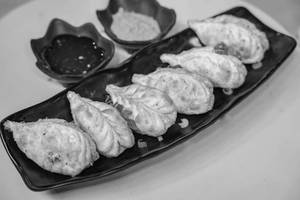 Chicken Momos Fried