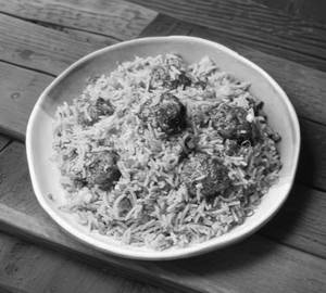 Veg Manchurian fried rice