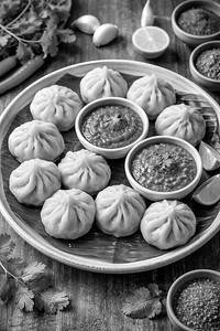 Mix Veg Momos (8pcs)
