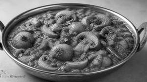 Mushroom Kadai Gravy