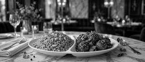 Fried Rice + Manchurian