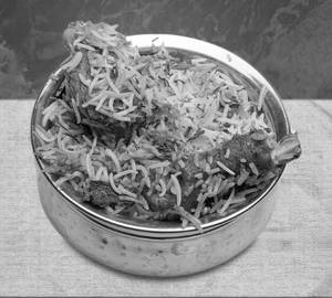 Mutton Biryani Served 1 Person