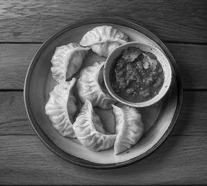 Bhetki Fish Steam Momo