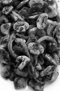 Mushroom Hot Pepper Fry