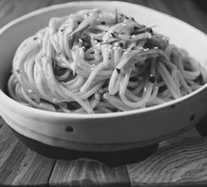 Creamy Gochujang Spaghetti