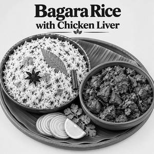 Bagara Rice With Chicken Liver