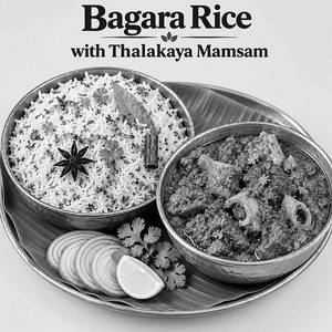 Bagara Rice Mutton Thalakaya Mamsam