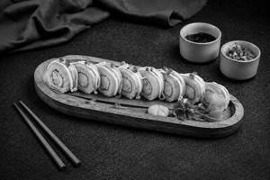 Loaded Rainbow Roll
